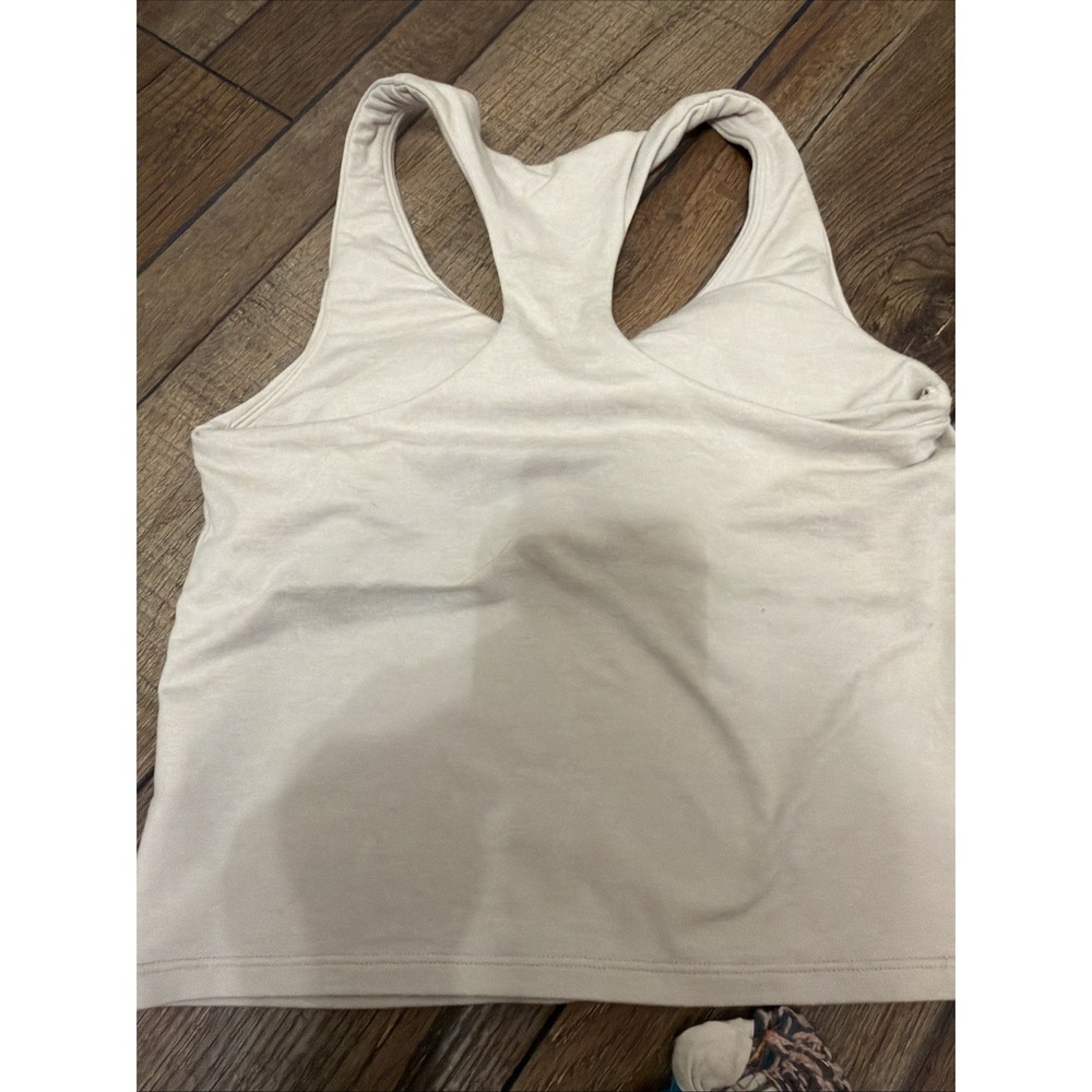 Vuori Tan Racerback Tank W Padding - Picture 3 of 4